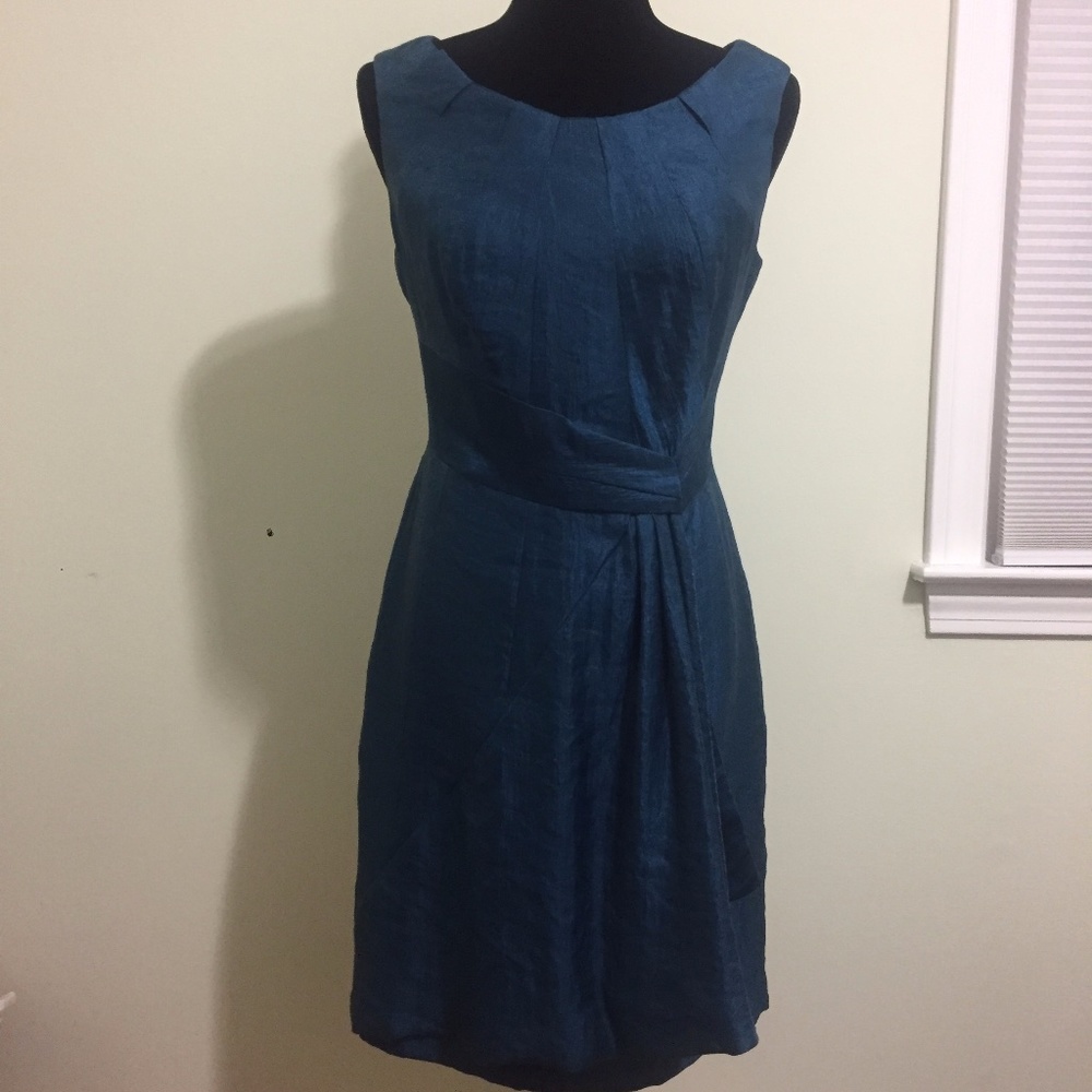 Max and cleo dress - turquoise (Size:4)